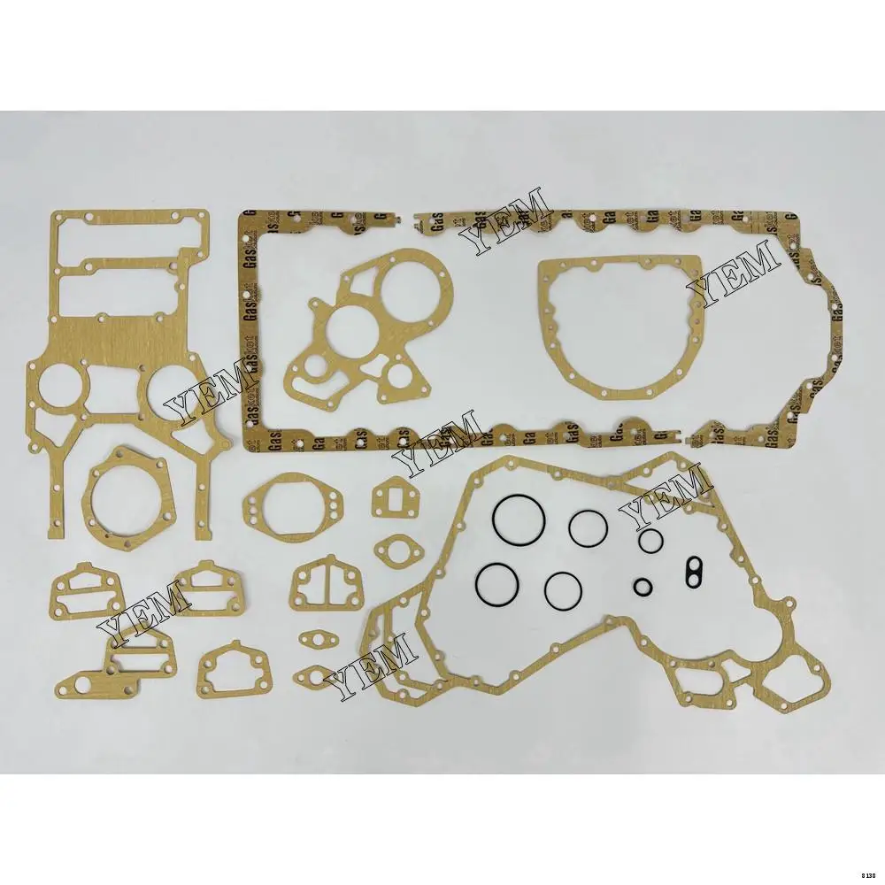 Bottom Gasket Kit U5LB1308 Fit for Perkins 1006-6 Excavator Forklift Diesel Engine Repair Parts