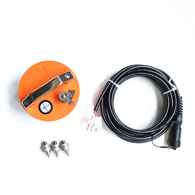 Geophysical 3C/3D Geophone 2Hz - High Sensitivity Triaxial Sensor