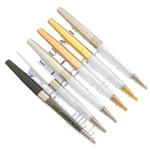 Crystal Diamond Sports Logo Promotional Ballpoint Pen for Advertising and Gifts