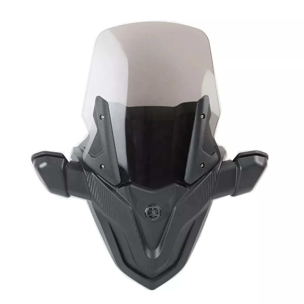 Windscreen Windshield with Front Mask Panel Rear View Mirror Accessories for Yamaha NMAX 125 155 2021 2022