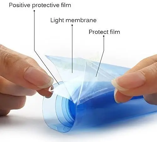 PVC Material Easy Removable 3 Layers Glossy Transparent Matte Black Light Film Tint