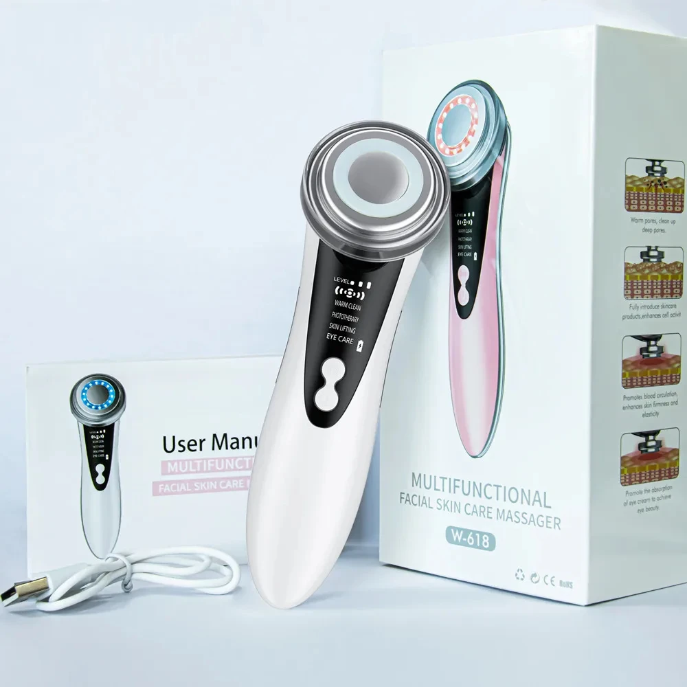 2024 Iontophoresis Machine Beauty Face Lifting Massager Device Facial ...