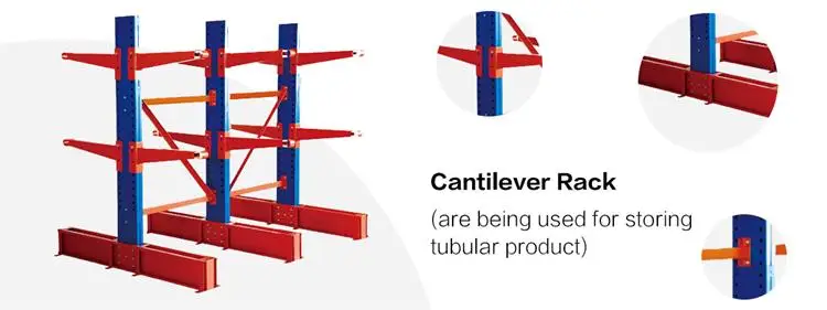 Heavy Duty Steel Pipe Cantilever Rack Vertical Pipe Storage Heavy Duty ...