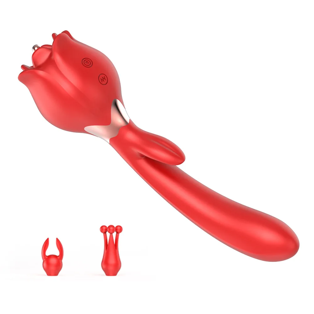 Rose Vibrator Honey Bean Vibration Swing Stimulation for Vagina G Spot  Clitoris Female Masturbation Sex Toys