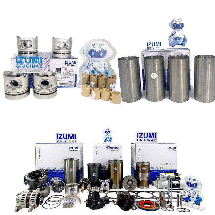 IZUMI ORIGINAL C240 Overhaul Rebuild Kit Diesel Engine Parts For ISUZU