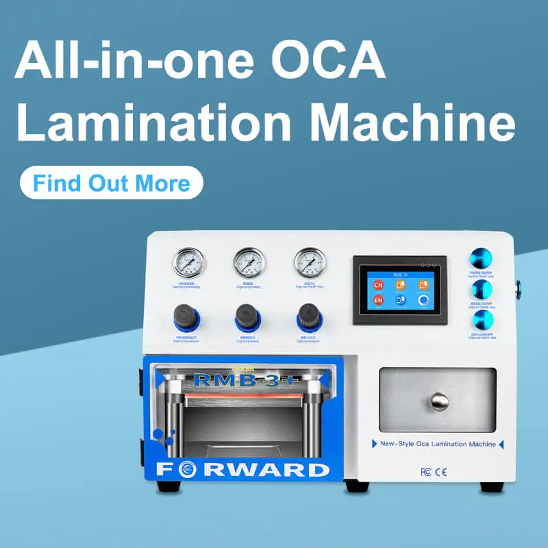 Вперед RMB-3 плюс Всемогущий ОСА ламинационная машина для ремонта LCD сенсорный экран