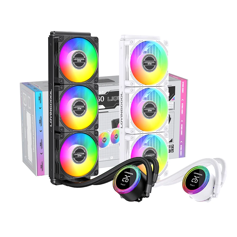 Lovingcool 液体クーラー Lovingcool 240mm CPU Liquid Cooler - High Performance Cooling