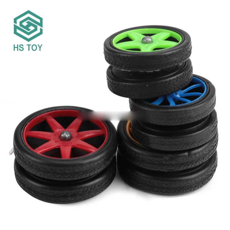 Новый товар новинка оптовая продажа красочные пластиковые игрушки-Йо в форме шины разные