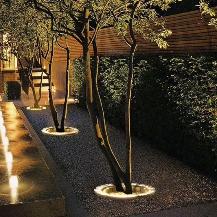 Solar Hug Tree Lights Decoration Moder Outdoor Palm Tree Lights Led Solar Lawn Decoration Landscape Garden Lamp