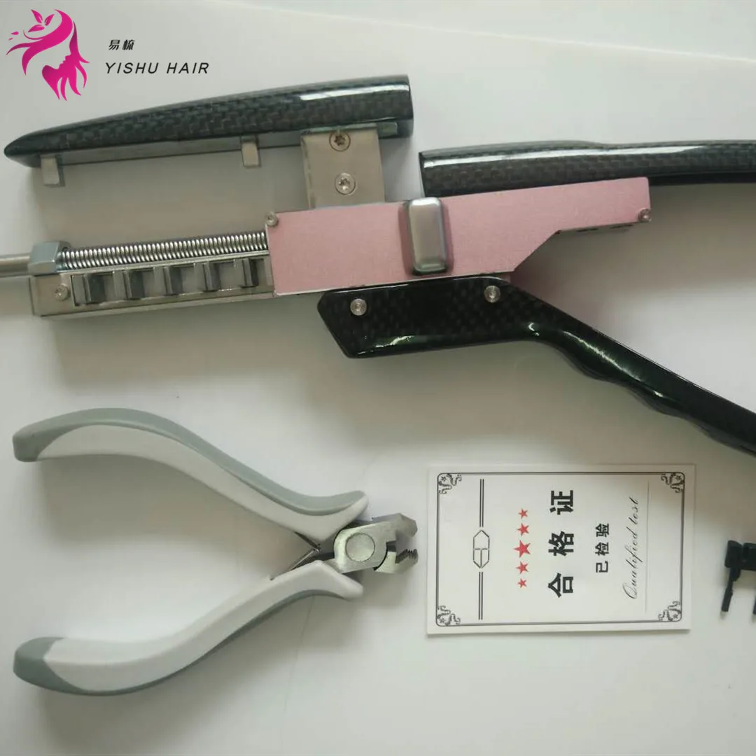 6D Hair Extension Machine Connector&Hair Remove Piler Hair Salon Tool Wig  Connector Tool Kit Keratin Hair Extension Kit