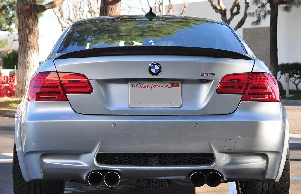 Автомобильный задний спойлер из углеродного волокна для BMW E92 Performance Style