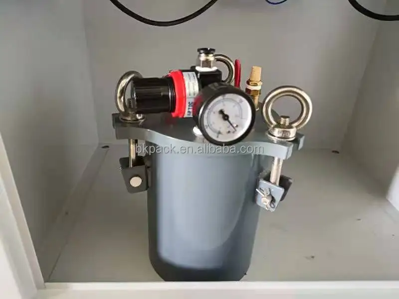 New Model Easy Operation Paper Cover Gluing Machine for Paper Tube Semi Auto Automatic Floor up Glue Dispensing Machine