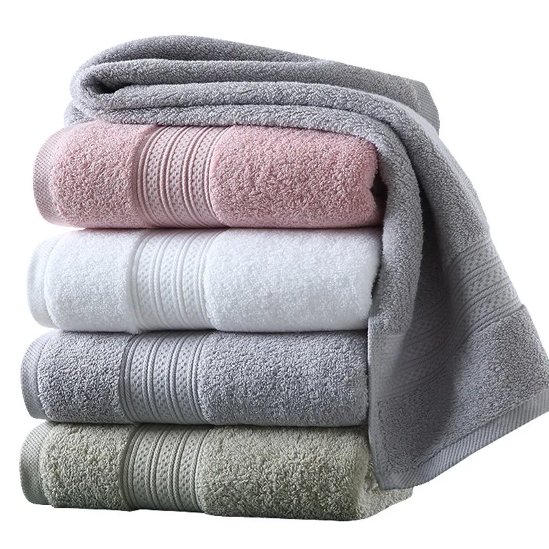 Wholesale bathrobe 100%Cotton Luxury Hotel Bath Towel Plain Cotton Bath Towel Sets For Five Star Hotel custom bath towel factory