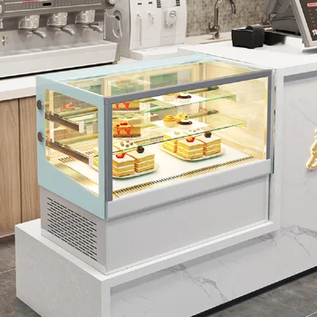 120cm air Cooling Cake Cabinet Commercial Cake Display Cooler Cabinet for Gelato Cakes and Bakery Display