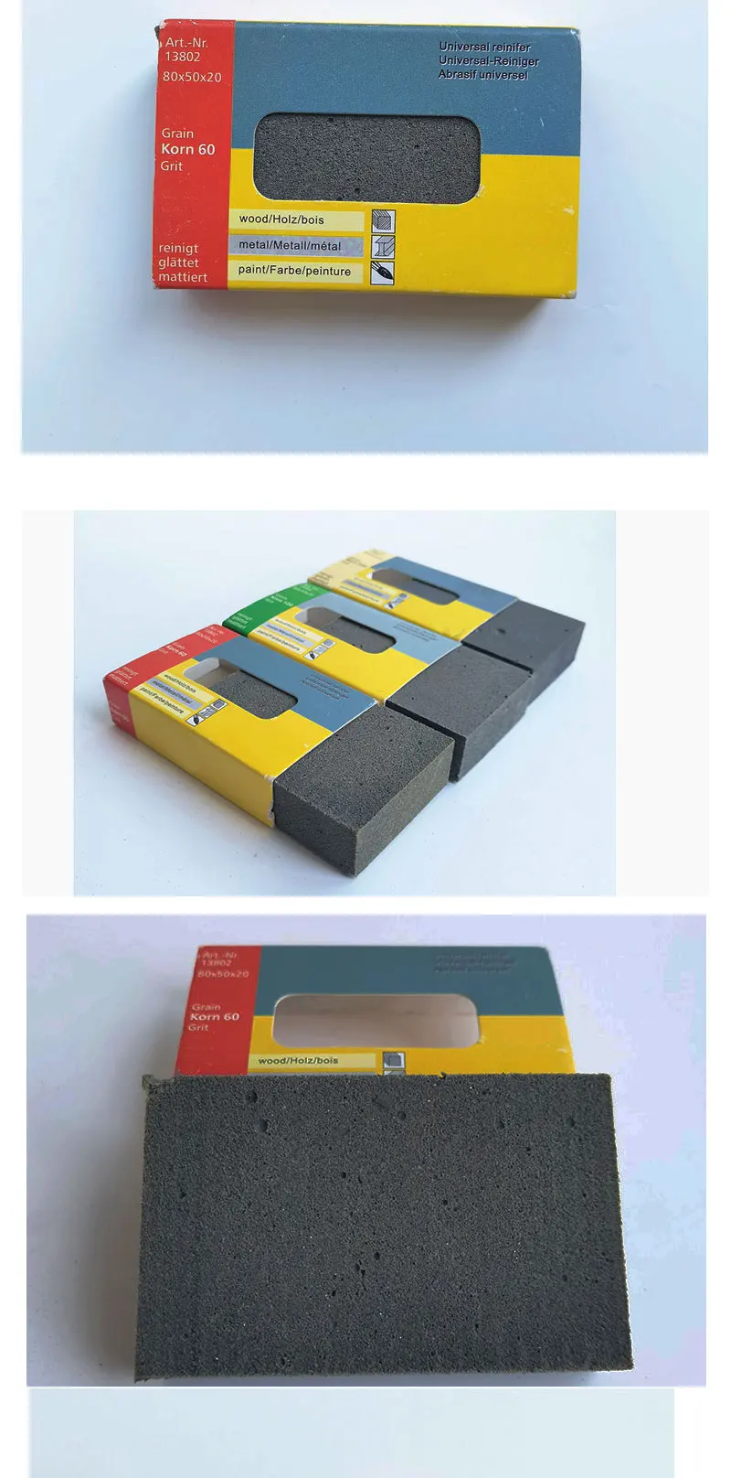 Elastic Stone Rubber Sanding Block 80x50x20mm Abrasive Block,Rubber Foam Covered Block Buy