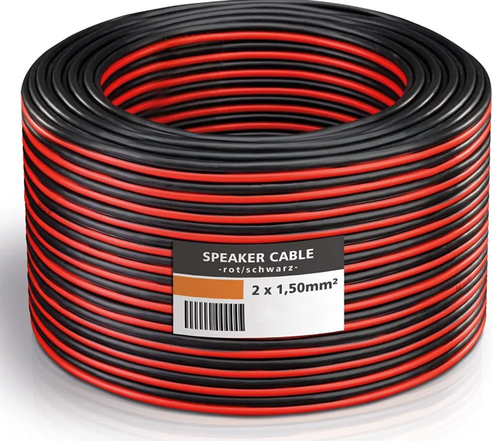 2x1.5mm Speaker Cable Red Black Cca Audio Cable Buy Super Cca Cl2 Speaker Cable Cca Speaker