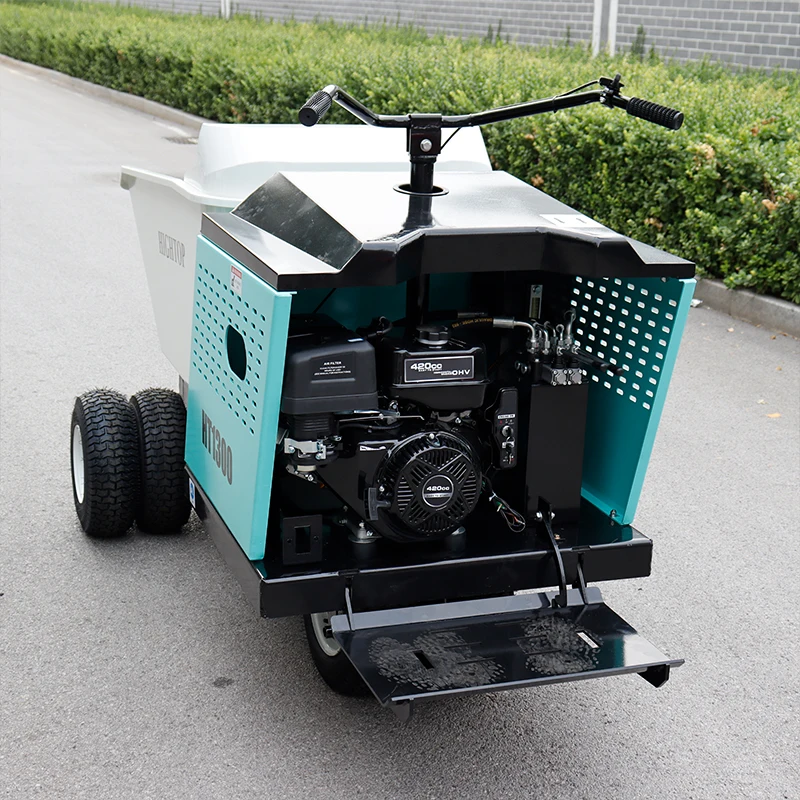 Dør-til-dør Akseptabel Lille Dumpetraktor Hjullaster for Hage, Gardbruk og Landbruk