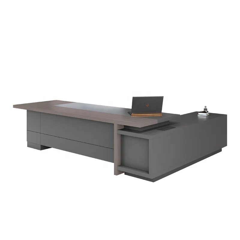 Durable Modern Luxury Customize Design Executive Work Table Large Wooden Office Computer Ceo Desk Table