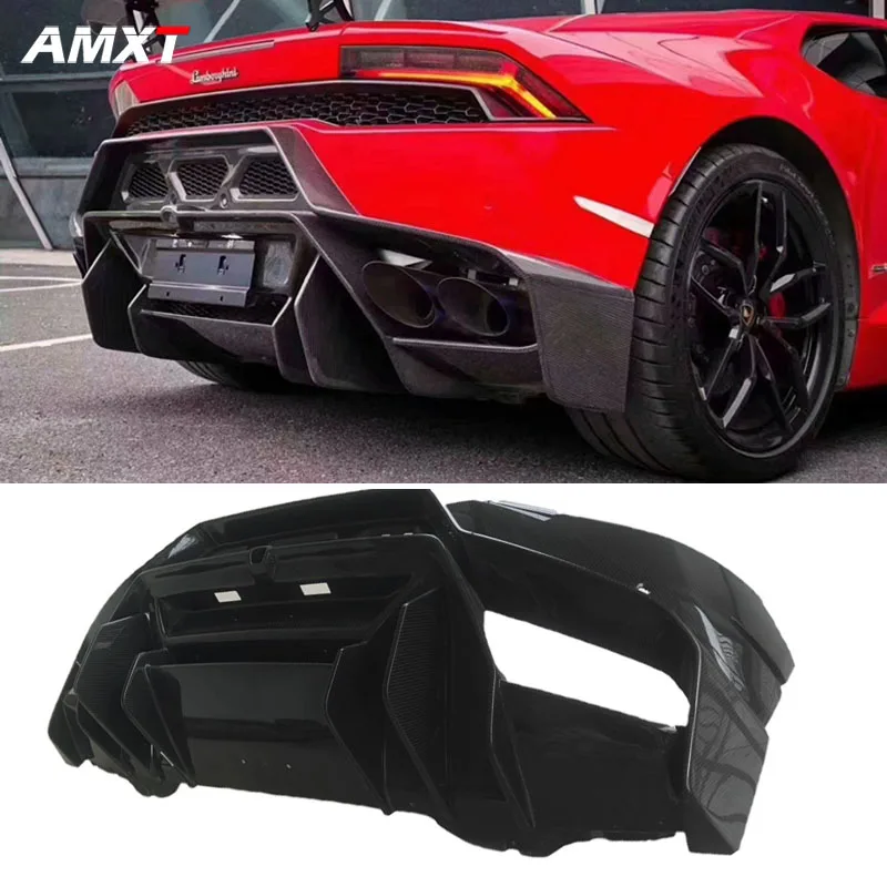 High Quality Factory Price Modified Vors Carbon Fiber Rear Bumper For  Lamborghini Huracan Lp580/610 Body Kit - Buy Rear Bumper For Huracan  Lp580,Rear Bumper For Huracan Lp610,Huracan Lp580/610 Carbon Fiber Bumper  Product