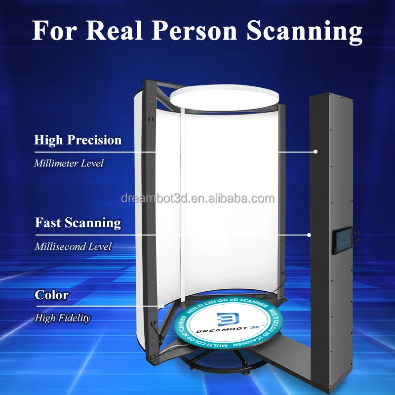 Dreambot 3D - High Precision 360-Degree Scanner for Humans