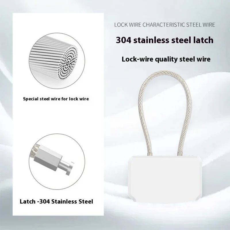 High Quality Smart Padlock WiFi Connection Suitable for Backpack Luggage Keyless Smart Lock