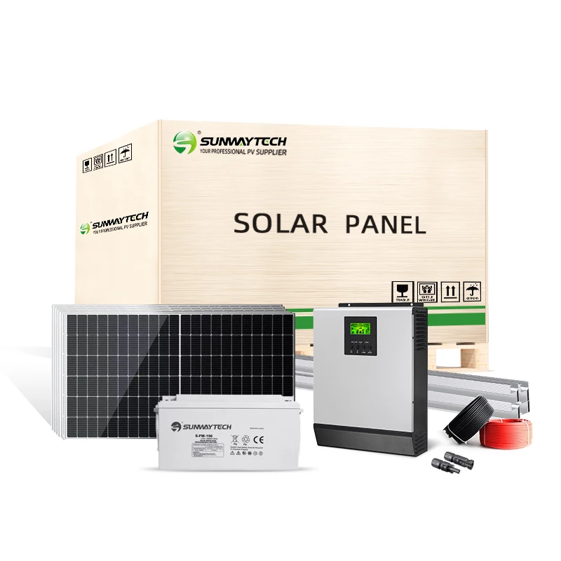 Kit Solaire Complet Generator Portable Power Station off Grid Solar Power System 5kw