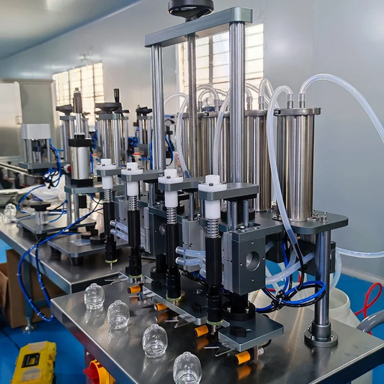 AILE Semi Automatic Perfume Filing Machine Manual Fragrance Small Bottle Perfume Liquid Filling Machine