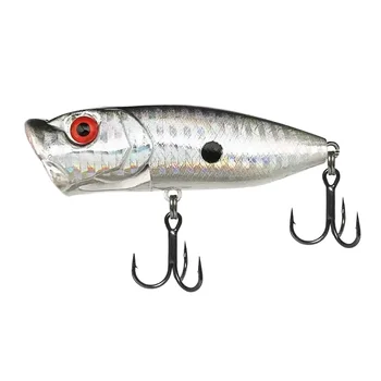 Wholesale Long Cast Topwater Popper Hard Lure, 7cm 12g Multicolor Bionic ABS Rattle Ball Glow in the Dark Fishing Bait – Popper – view 2