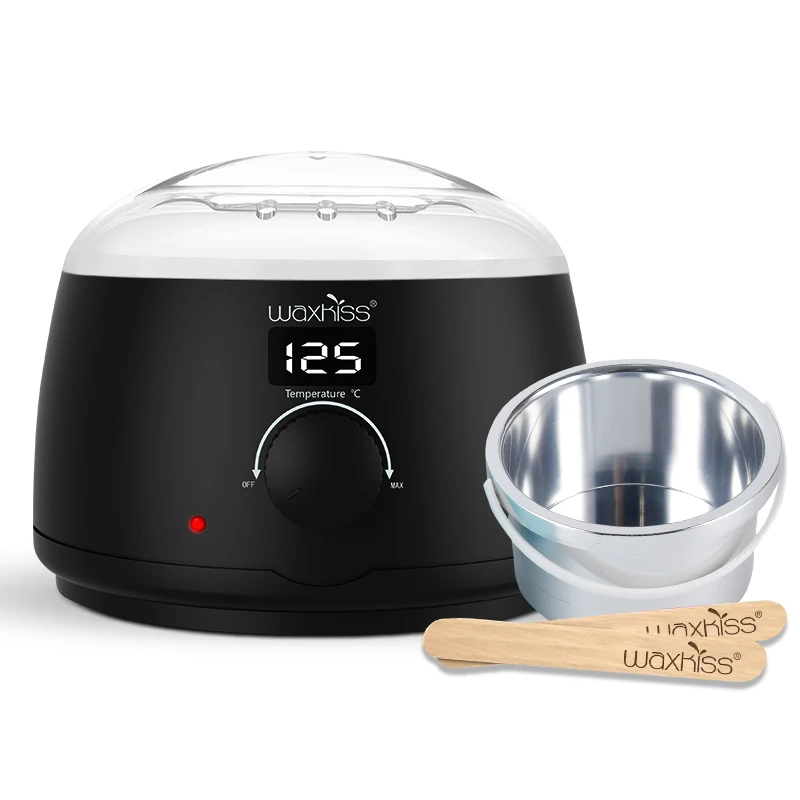 Waxkiss Digital LCD Display for Heating 500cc Hair Removal Wax Warmer Mini Wax Machine Melting Pot Wax Heater