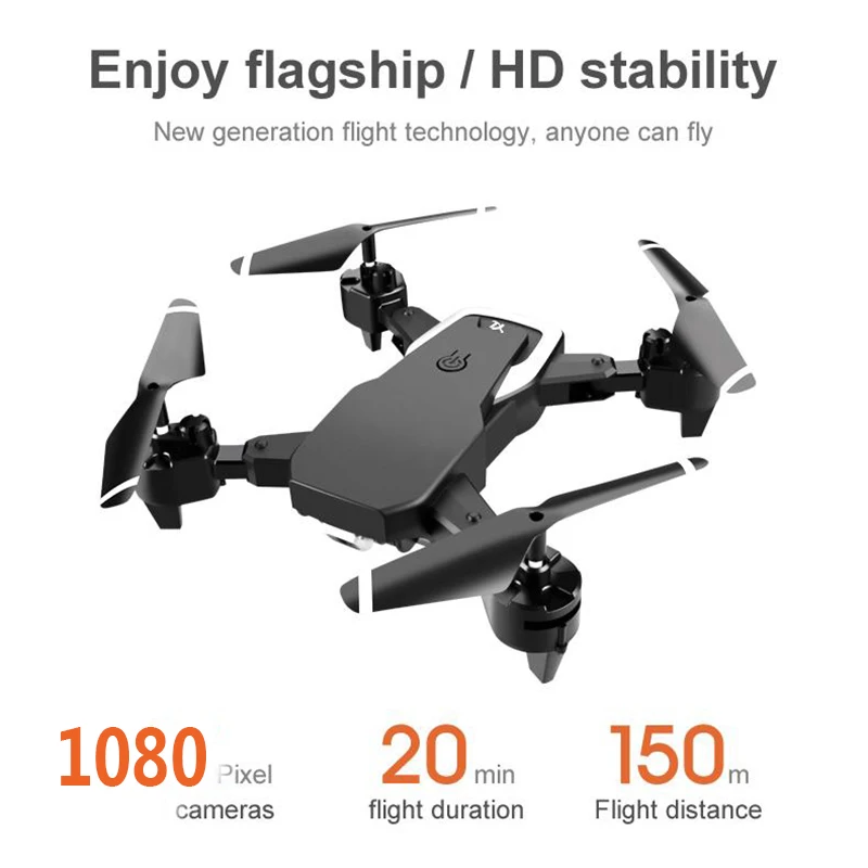Drone 4k profession HD Wide Angle Camera 1080P WiFi Fpv Drone Dual Camera Height Keep Drones Camera Helicopter Toys