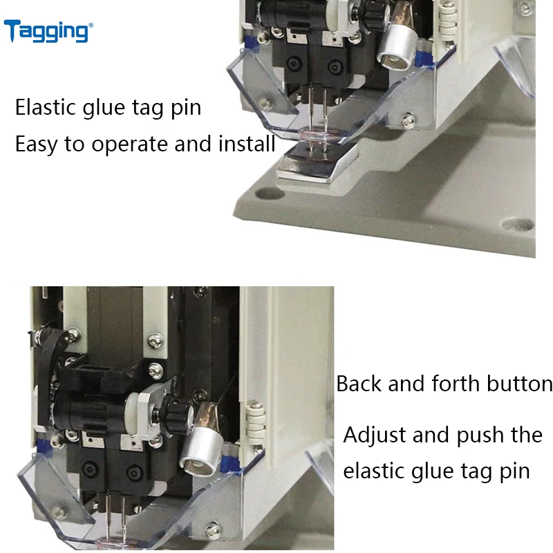 TM9000 Plastic Staple Machine for Jeans Same As ST9000 SPA-80 Plastic Staple Attacher Machine Labeling Machines