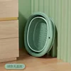 Foldable green open lid