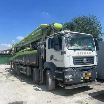56m China Best Sale Used Zoomlion Concrete Pump Truck Mounted Used Concrete Pump