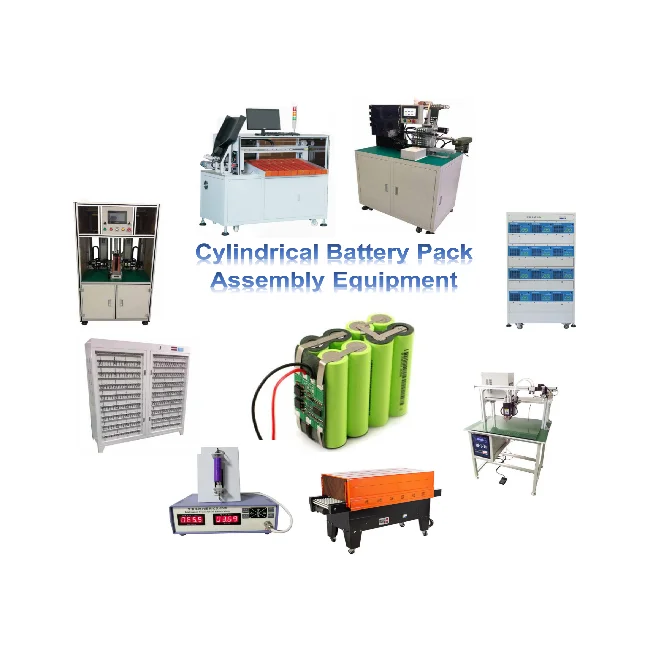 Lithium Ion Battery Pack Manufacturer 18650 Cylindrical Battery Pack Assembly Plant Battery Pack Assembling Line Equipment