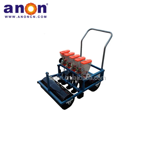ANON Manual Seeder Machine 10 Row 7hp Gasoline Engine Seeder High Precision Vegetable Seeder for Sale