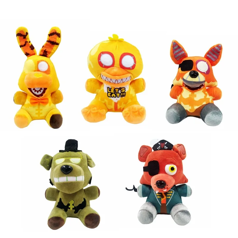 Five Nights at Freddys Lot de 4 peluches 25,4 cm Stuff Animal en