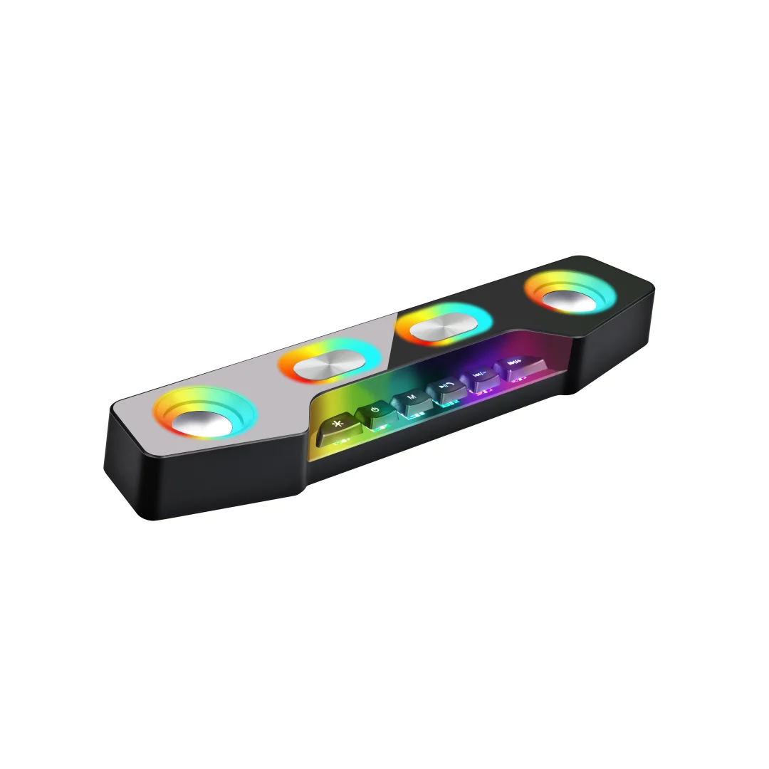 Led Light Bluetooth Speaker PC Mechanical Keyboard Wireless Speaker Game Speaker