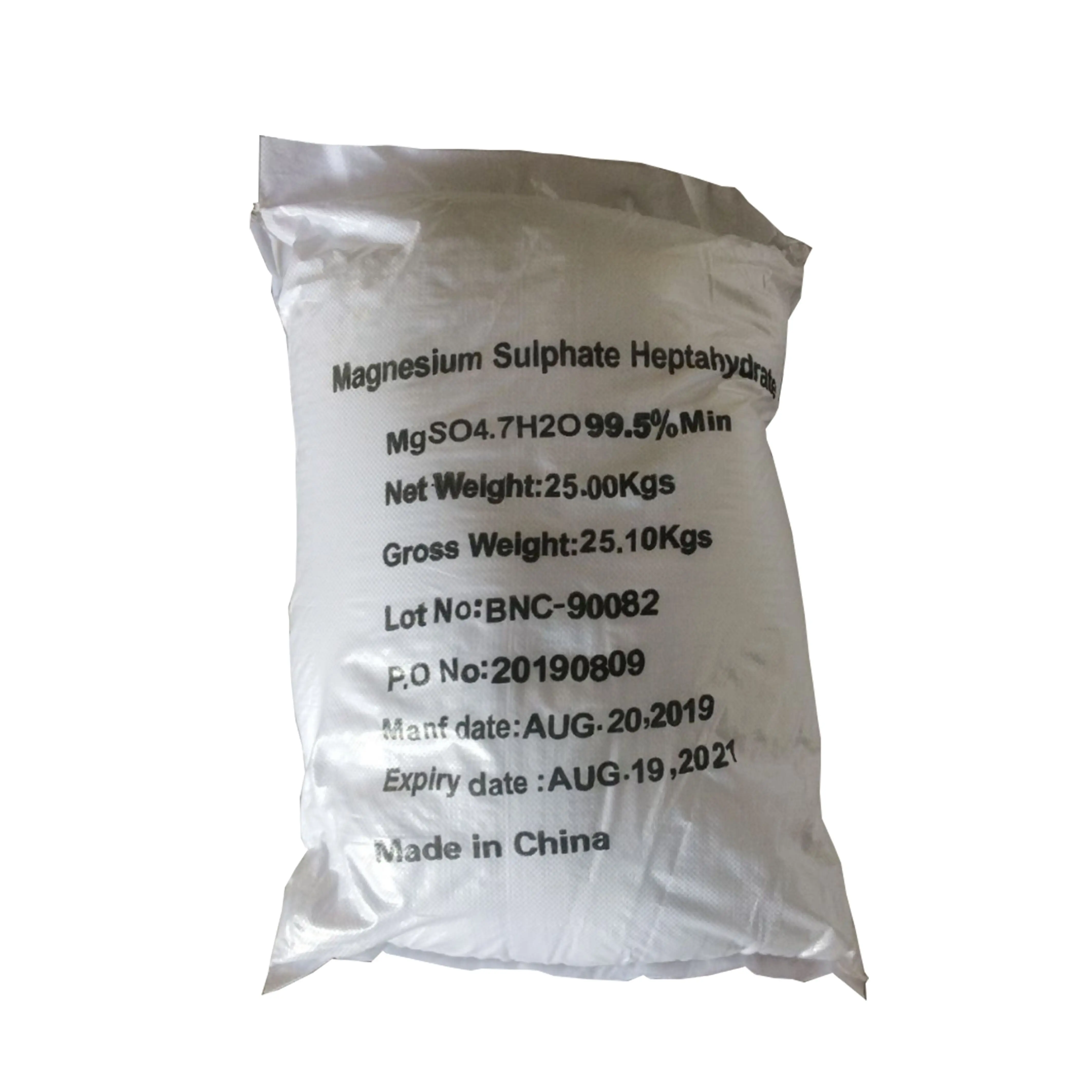 Magnesium Sulfate Heptahydrate Buy High Quality Magnesium Sulfate Heptahydrate Mgso4 7h2o 99 5 Min Good Price Inorganic Chemicals Salts Sulphate Product On Alibaba Com