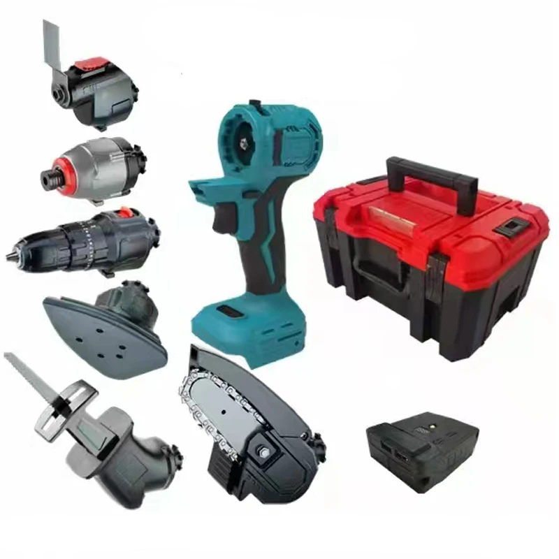 Factory Multi Function Tools Set Professional Customize Wireless Drill Electric Power Cordless Tool Sets