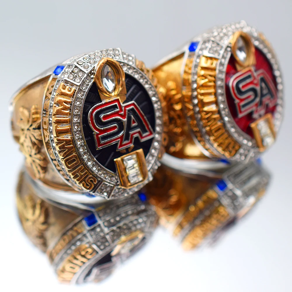 Nfl Rings Custom Custom Team Logo Championship Ring Personalize Player Name Sports ...