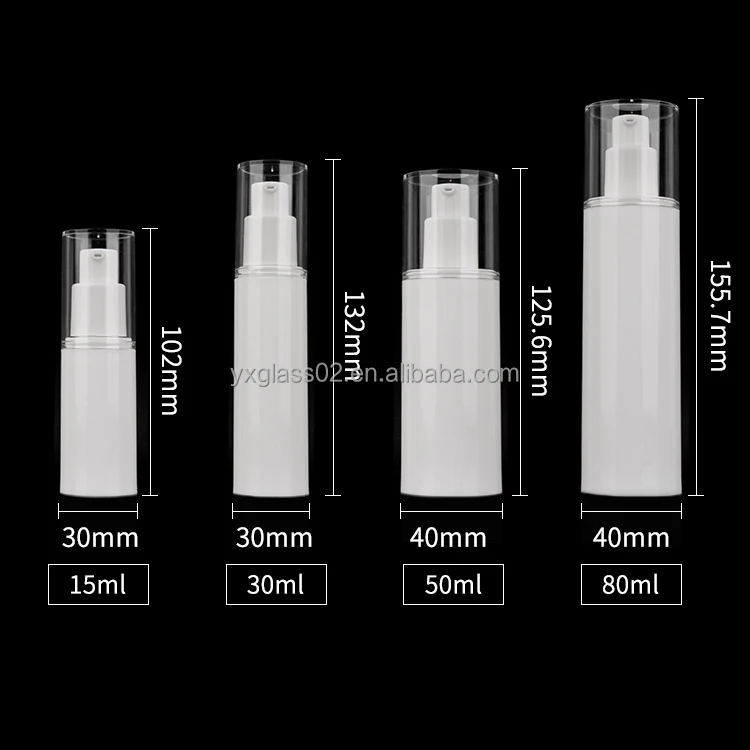 15ml 30ml 50ml 80ml 100ml custom skin care packaging PET plastic shampoo body wash lotion bottle supplier