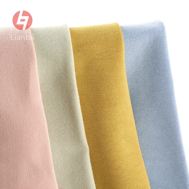 High quality RC custom 95% rayon/cotton 5% Spandex moisture absorbent cotton fabric for sports shirts