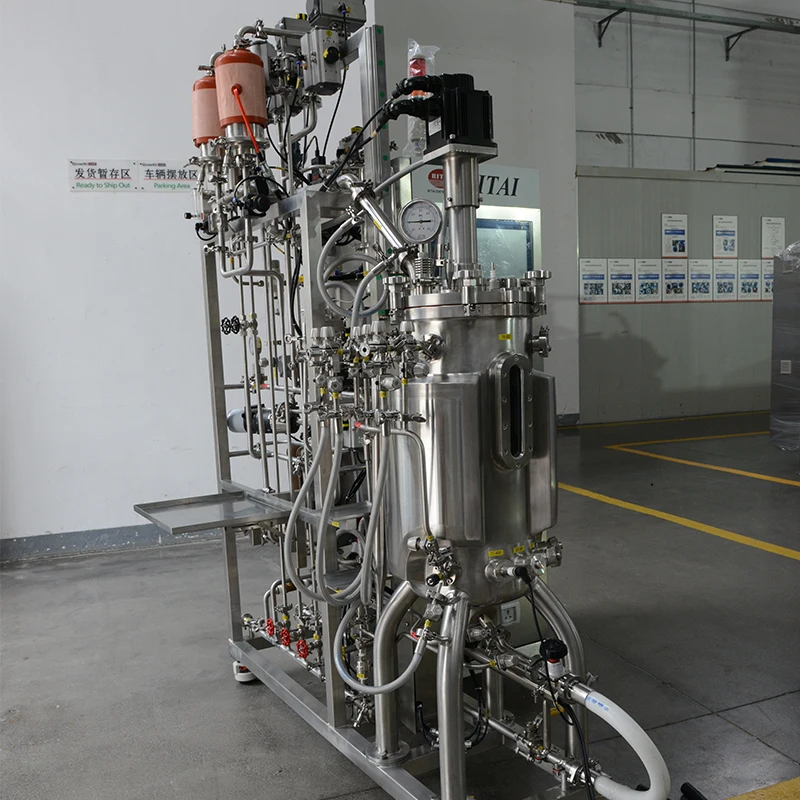 Laboratory Bioreactor Fermentation Extraction Biotechnology Storage Mixing Tanks Specific for Liquid Spawn Fermenting Equipment