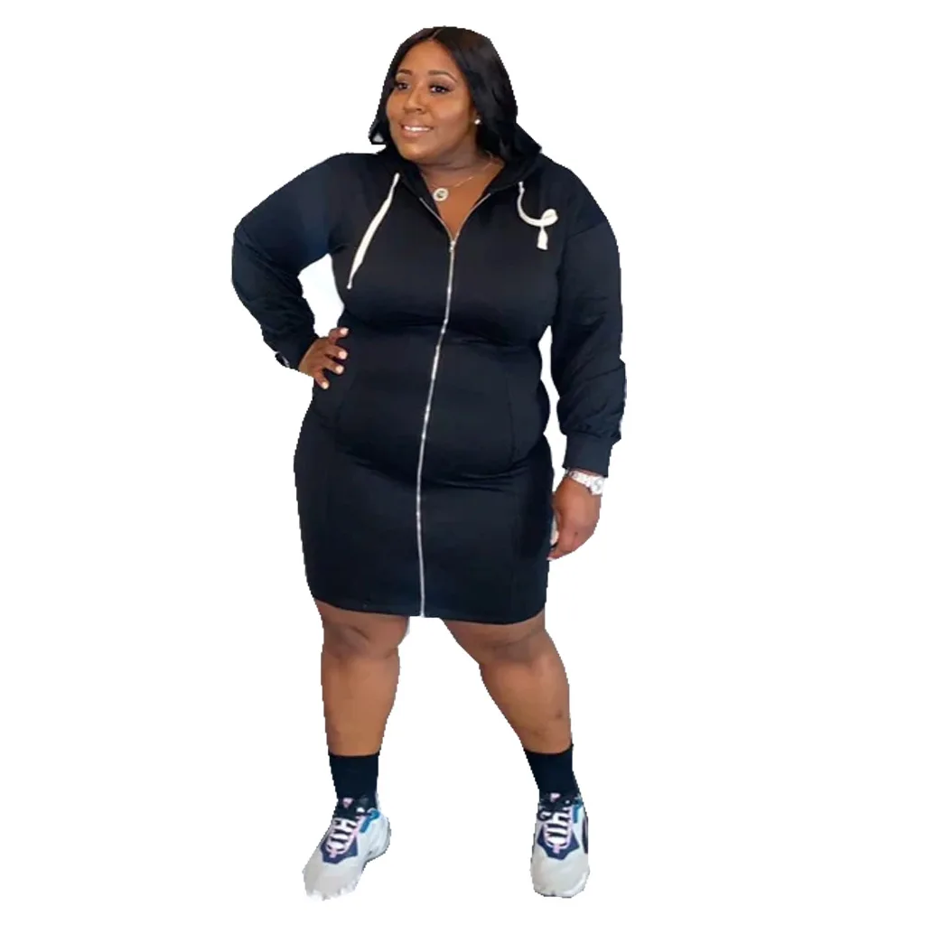 plus size women hoodie dress Alibaba