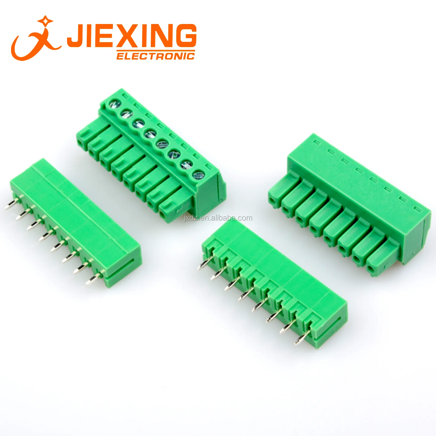 KF2EDG 3 81 мм 3pin way прямые контактный разъем + головки винта подключаемого модуля клеммной колодки печатного монтажа