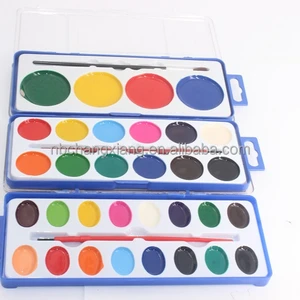 12 Aquarelle Watercolor Paints Set Half Pan Semi-dry Water Colors Painting Semi-dry Water Colour Watercolour for Paper