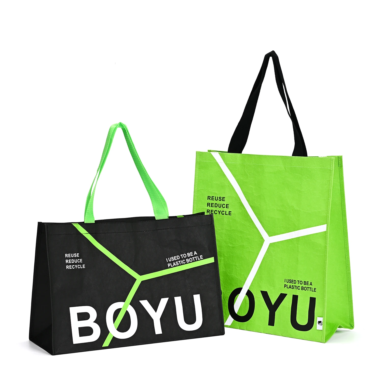 Dupont Paper Tote Bag Medium Single Shoulder Handbag Washable Kraft Paper Cotton Linen Lining Natural Ecobags for Food Shopping manufacture