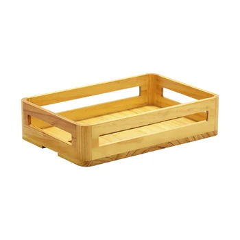 Custom Cheap Handmade Rustic wooden Crate Wholesale Decorative Wooden Storage Fruit Crates for Vegetables