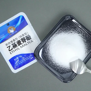 Factory Supplier 99.5% High Purity Ethyl Maltol CAS 4940-11-8 C7H803 Ethyl Maltol for Food