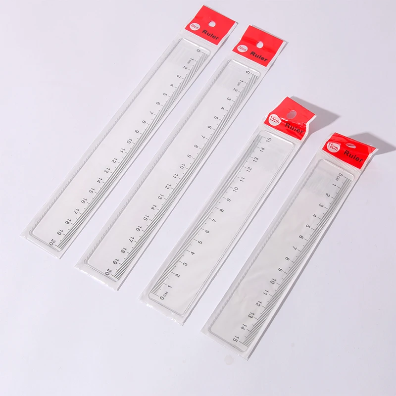 15cm Transparent Eboot Plastic Measuring Ruler